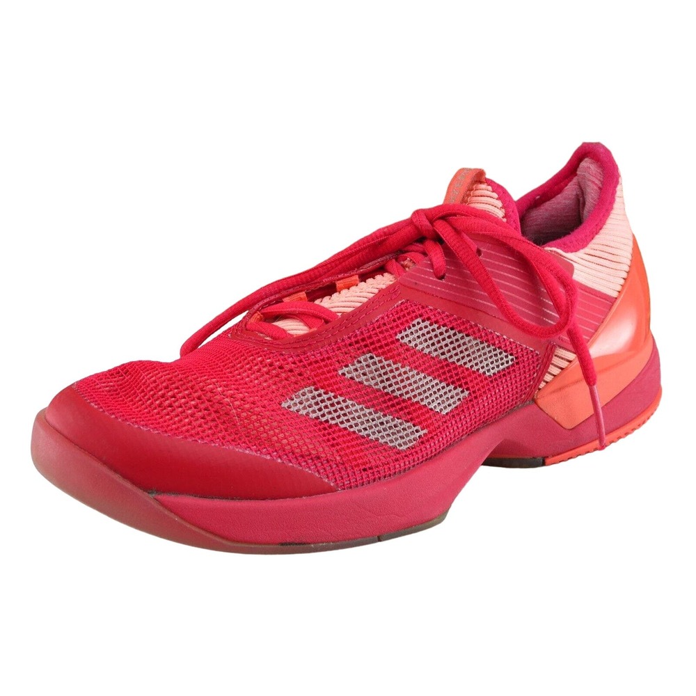 adidas Size 6.5 Sneaker Red Synthetic M adizero Lace Up